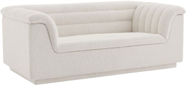 Meridian Furniture Cascade Cream Loveseat-0
