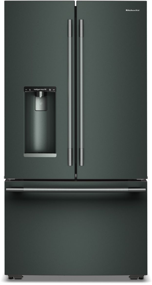 KitchenAid® 36" 23.1 Cu. Ft. Juniper Counter Depth French Door Refrigerator with Intelligent Auto Fill-0