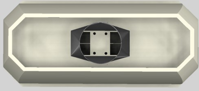 Vent-A-Hood® Designer Series 66" Biscuit Island Range Hood-1