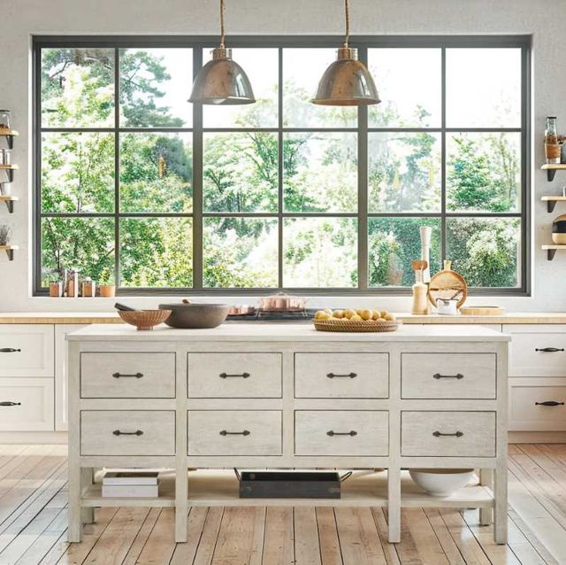 Classic Home Creamwood Workstation Cabinet-1