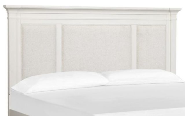 Magnussen Home® Kingston Whisper White King Panel Upholstered Headboard-0