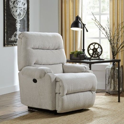 Best® Home Furnishings Customizable Sedgefield Power Tilt Headrest Space Saver® Recliner-2