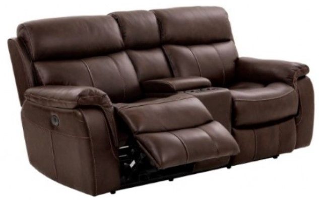 Furniture of America® Antenor 2-Piece Brown Power Reclining Livingroom Seating SetSet-1