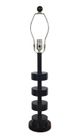 A & B Home Fonrosa Black/Gold Table Lamp-1