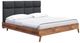 LH Home Remix Brown/Grey King Panel Upholstered Bed-0