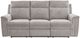 Signature Design by Ashley® Barnsana Ash Power Reclining Sofa-1