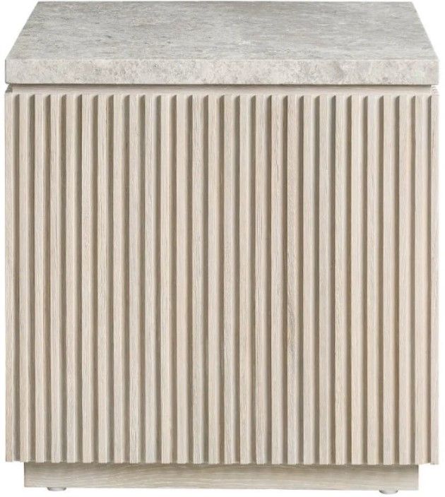 Universal Explore Home™ Avaline White Carmen Side Table-1
