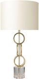 Surya Evans Gold Table Lamp-0