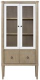 Bernards Citrus Heights Brown Display Bookcase-2
