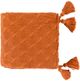 Surya India Bright Orange 50"x60" Throw Blanket-0