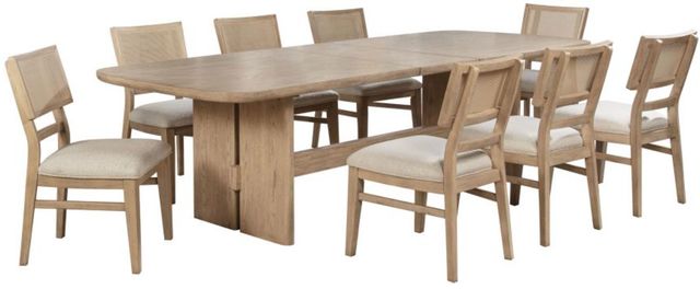 Coaster® Kailani 9-Piece Beige Dining Table Set-0