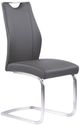 Armen Living Bravo 2-Piece Gray Dining Chair-0
