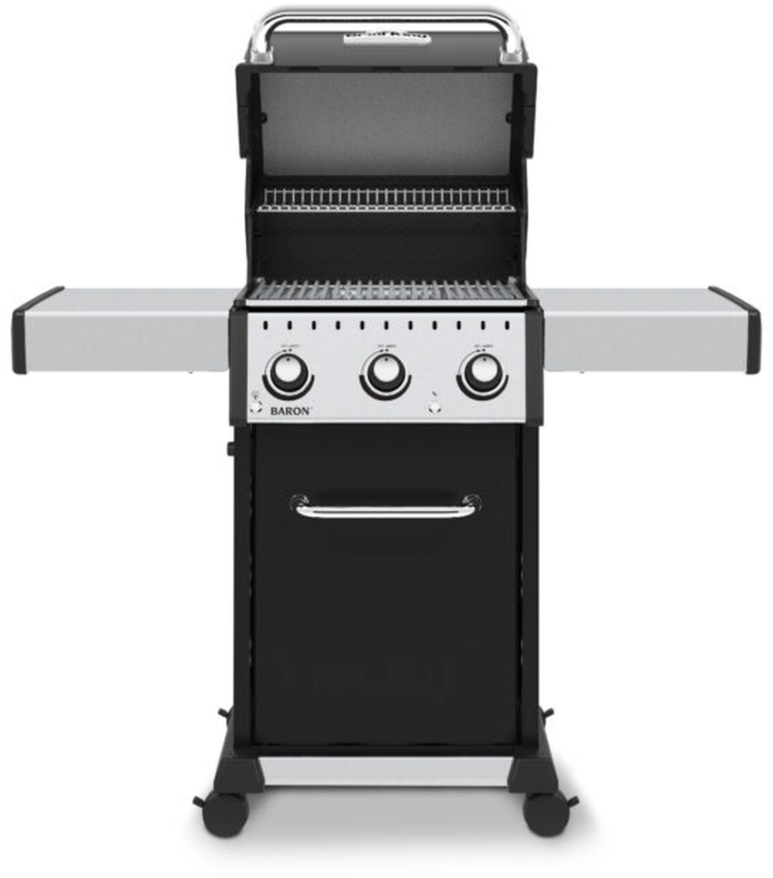 Broil King® Baron™ 320 PRO 1-Burner Black Freestanding Natural Gas