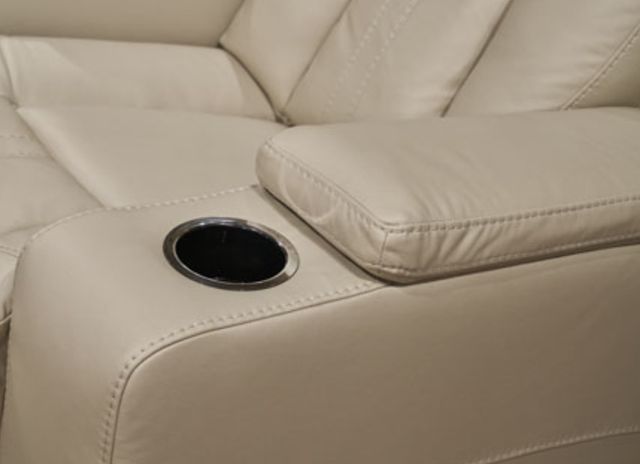 Signature Design by Ashley® Elevate Edges Coin Manual Glider Recliner -4