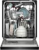KitchenAid® 24" Black Ore 360° Max Jets™ Third Rack Front Control Built-In Dishwasher with ProDry™ System-3