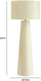 TOV Furniture Yala Cream Floor Lamp-2