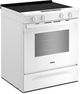 Whirlpool® 30'' White Smart Slide-In Electric Range with No Preheat Mode-2