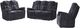 Primo™ International Anakin Riagan Graphite Manual Reclining Loveseat-2