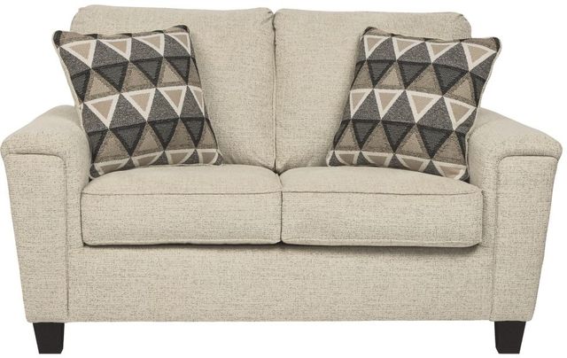 Signature Design by Ashley® Abinger Natural Loveseat-1