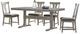 Liberty Furniture Hallendale 5-Piece Gravel/Gravel Wash Dining Table Set-0