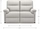 La-Z-Boy® Jay Linen Power Reclining Loveseat-5