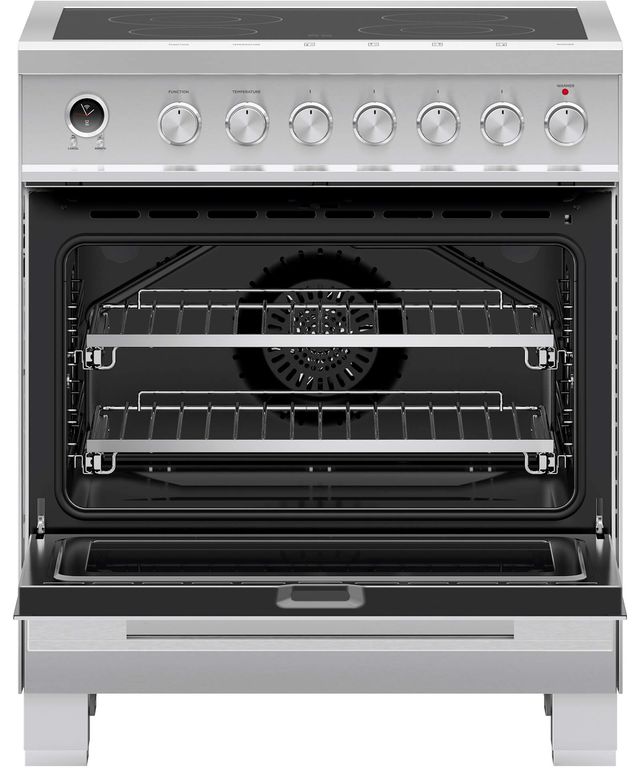 Fisher & Paykel Contemporary Series 7 30" Stainless Steel Pro Style Electric Range-2