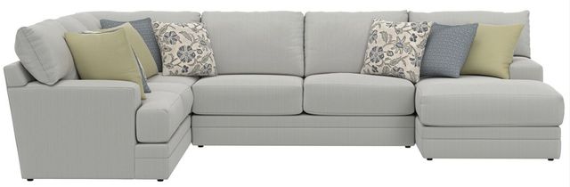 Jackson Furniture Stockbridge 3-Piece Slate Right-Arm Facing Sectional and Chaise-3