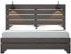 Emerald Home Thompson Stone Brown King Panel Bed-3
