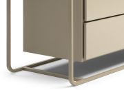 Natuzzi Editions Como Beige Gray 6-Drawer Chest-2