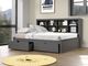 Carter Full Grey Bed with Storage-0