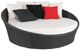 CabanaCoast® Customizable Chorus Wicker Outdoor Round Daybed-0