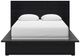 Millennium® by Ashley Londer Black Queen Panel Bed-2