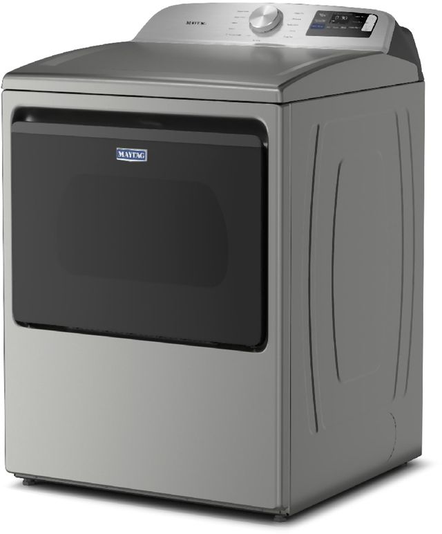 Maytag 7.4 Cu. Ft. Radiant Silver Electric Dryer with Advanced Moisture Sensing-2