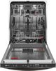 GE Profile™ 24" Black Stainless Steel Built In Dishwasher-1