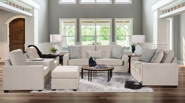 Behold™ Home North Cream Queen Sleeper Sofa-1