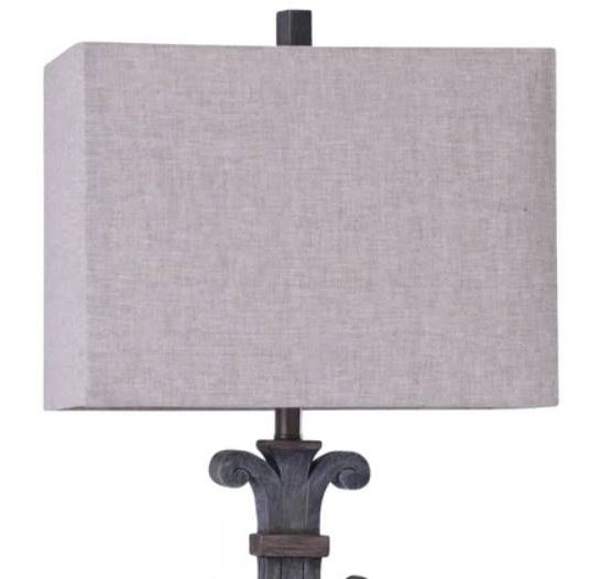 Stylecraft Brampton Blue/Gray Table Lamp -1