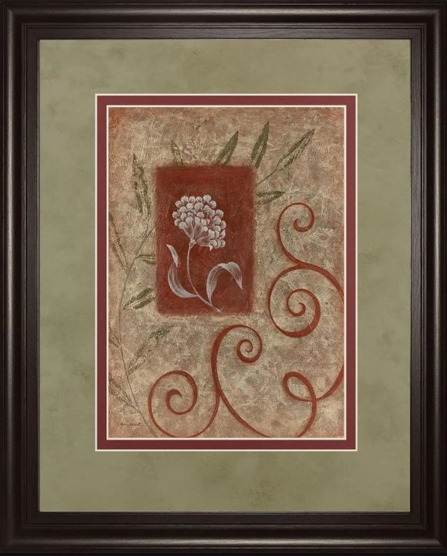 Classy Art Florescence I by Jane Carroll Framed Print Wall Art-1