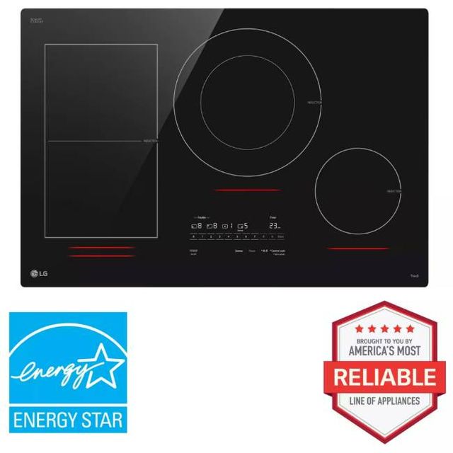 LG 30” Black Ceramic Electric Cooktop-3
