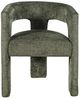 Jofran Inc. Urban Archive Gwen Forest Upholstered Arm Chair-2