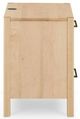 Bassett® Furniture BenchMade Parkway Lucent 2-Drawer Nightstand with Charger-2