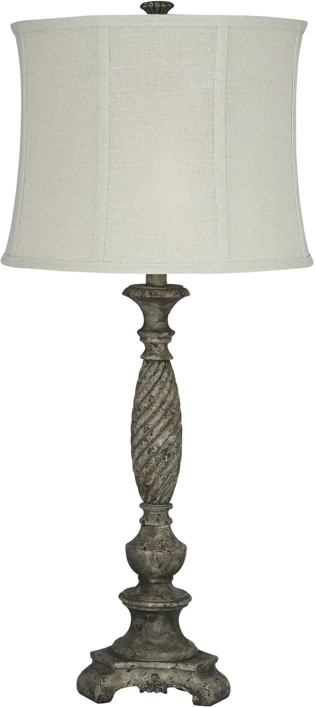 Signature Design by Ashley® Alinae Antique Gray Table Lamp-0