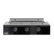 Caliber™ Rockwell Social 48" 3-Burner Gloss Black Built-In Natural Gas Grill with Pewter Hardware-0
