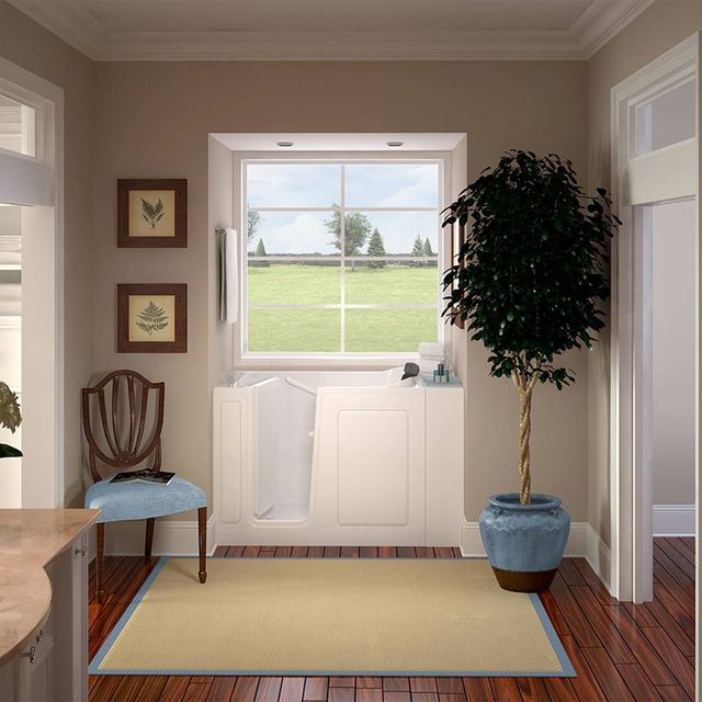 American Standard Premium Series White Soaking Walk-In Tub-3