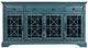 Jofran Inc. Craftsman Antique Blue 60" Media Console-2