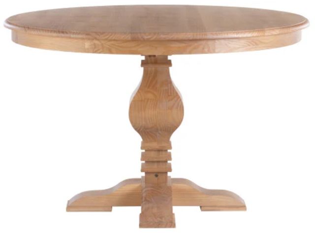 Powell® Banks Rustic Honey Round Dining Table-4