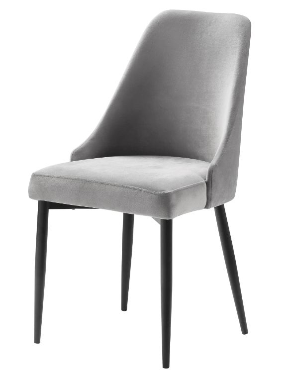 Mazin Furniture Carrie Keene Grey Dining Side Chair-1