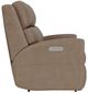 Flexsteel® Customizable Catalina Leather Power Reclining Loveseat with Power Headrest-4