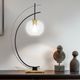 YHD Black Dome Hanging One Light Table Lamp-1