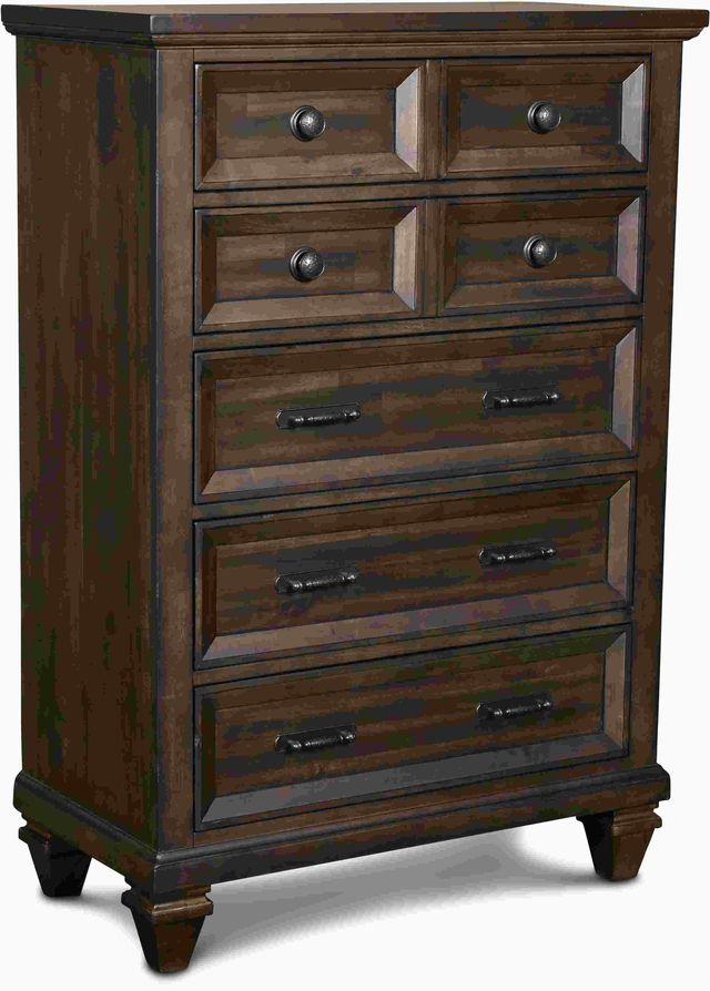 New Classic® Home Furnishings Sevilla Burnished Cherry Youth Chest-1