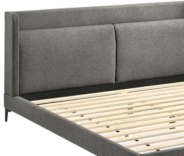 Armen Living Legend Gray King Platform Bed-2
